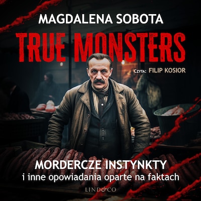 Mordercze instynkty i inne opowiadania oparte na faktach (1) – okładka audiobooka, autor Magdalena Sobota