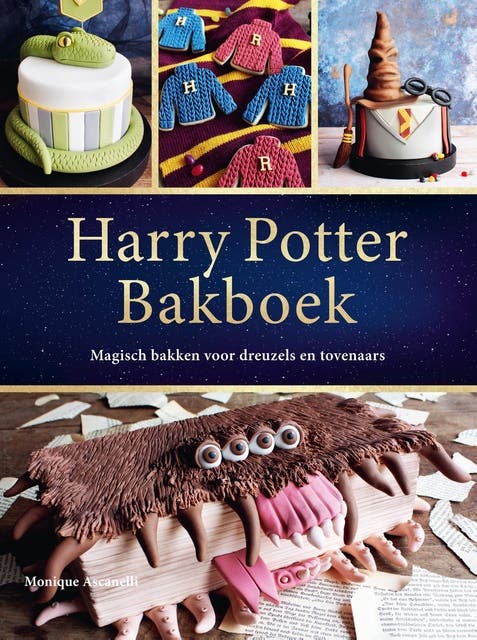 Harry Potter Bakboek: Magisch bakken voor dreuzels en tovenaars – omslag van het luisterboek van Monique Ascanelli