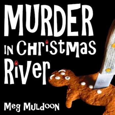 Murder in Christmas River – omslag til lydbogen af Meg Muldoon