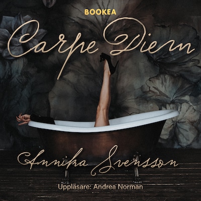 Carpe diem – omslag till ljudboken av Annika Svensson