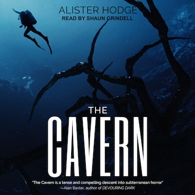 The Cavern – omslag til lydbogen af Alister Hodge
