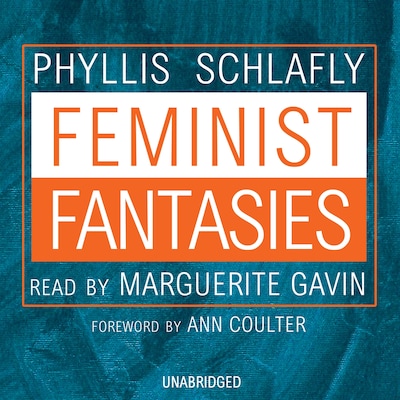 Feminist Fantasies – omslag til lydbogen af Phyllis Schlafly