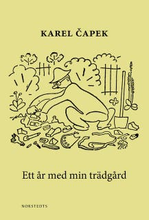 Ett år med min trädgård – omslag till ljudboken av Karel Capek
