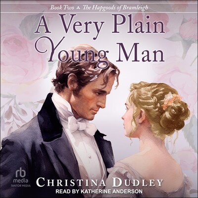A Very Plain Young Man – omslag til lydbogen af Christina Dudley