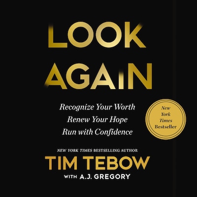 Look Again – omslag til lydbogen af Tim Tebow
