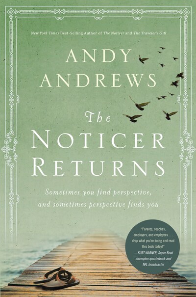 The Noticer Returns – omslag til lydbogen af Andy Andrews
