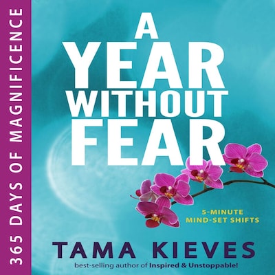 A Year Without Fear – omslag til lydbogen af Tama Kieves