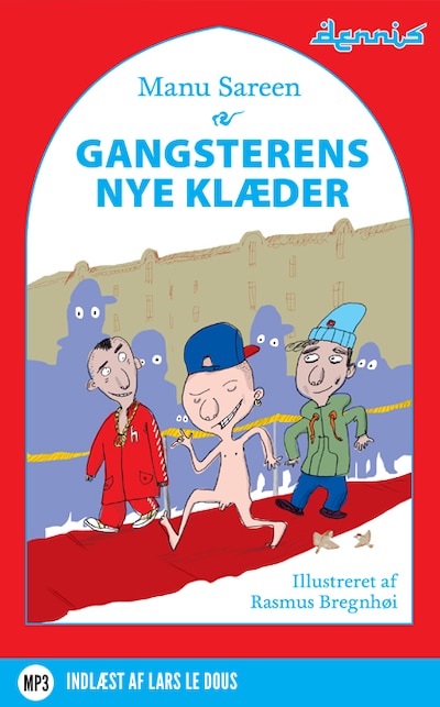 Gangsterens nye klæder – omslag til lydbogen af Manu Sareen