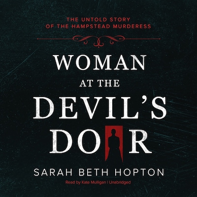 Woman at the Devil’s Door – omslag til lydbogen af Sarah Beth Hopton