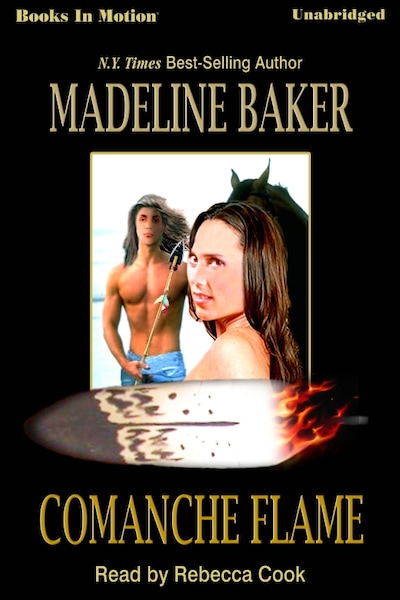 Comanche Flame – omslag til lydbogen af Madeline Baker