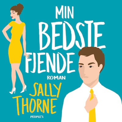 Min bedste fjende – omslag til lydbogen af Sally Thorne