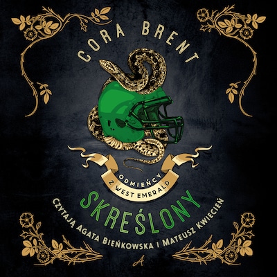 Skreślony – okładka audiobooka, autor Cora Brent