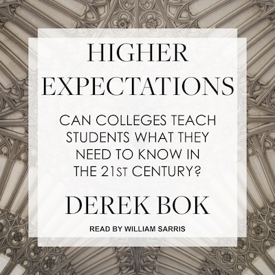 Higher Expectations – omslag til lydbogen af Derek Bok