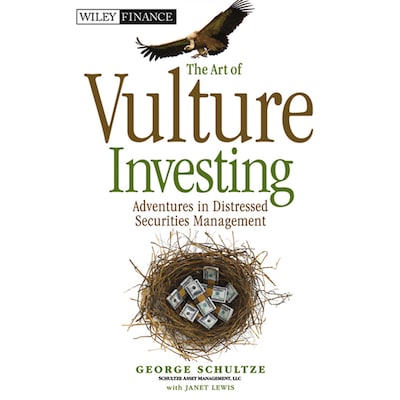 The Art of Vulture Investing – omslag til lydbogen af Janet Lewis, George Schultze