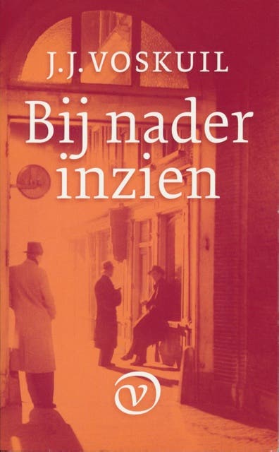 Bij nader inzien – omslag van het luisterboek van J.J. Voskuil