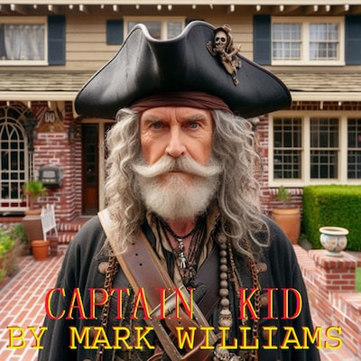Captain Kid – omslag til lydbogen af Mark Williams