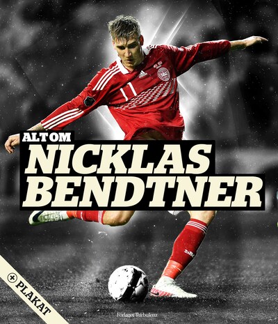 Alt om Bendtner – omslag til lydbogen af Steffen Gronemann
