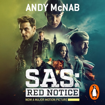 Red Notice – omslag til lydbogen af Andy McNab