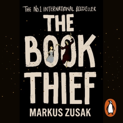 The Book Thief – omslag til lydbogen af Markus Zusak