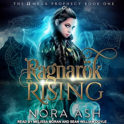 Ragnarok Rising – omslag til lydbogen af Nora Ash
