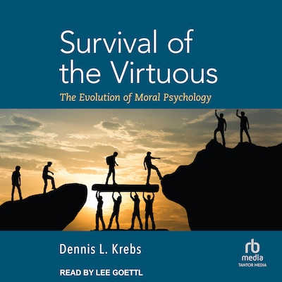 Survival of the Virtuous – omslag til lydbogen af Dennis L. Krebs