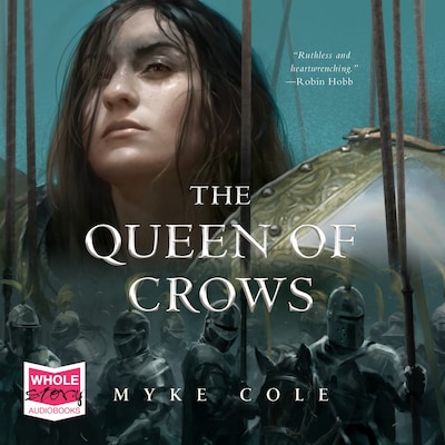 The Queen of Crows – omslag til lydbogen af Myke Cole