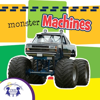 Monster Machines Sound Book