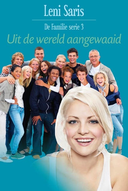 Uit de wereld aangewaaid – omslag van het luisterboek van Leni Saris