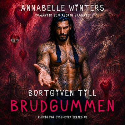 Bortgiven till Brudgummen – omslag till ljudboken av Annabelle Winters