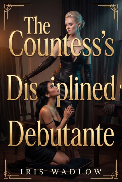 The Countess's Disciplined Debutante: Lesbian Regency Erotic Femdom Submission Romance – omslag til lydbogen af Iris Wadlow