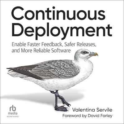 Continuous Deployment – omslag til lydbogen af Valentina Servile