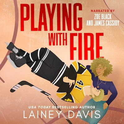 Playing with Fire – omslag til lydbogen af Lainey Davis
