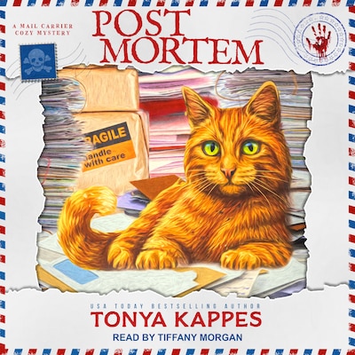 Post Mortem – omslag til lydbogen af Tonya Kappes