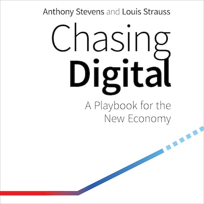 Chasing Digital – omslag til lydbogen af Anthony Stevens, Louis Strauss