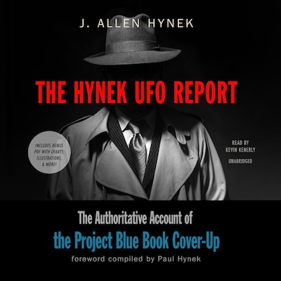 The Hynek UFO Report – omslag til lydbogen af J. Allen Hynek