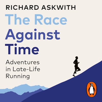 The Race Against Time – omslag til lydbogen af Richard Askwith