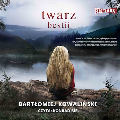 Twarz bestii – okładka audiobooka, autor Bartłomiej Kowaliński