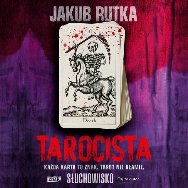 Tarocista – okładka audiobooka, autor Jakub Rutka