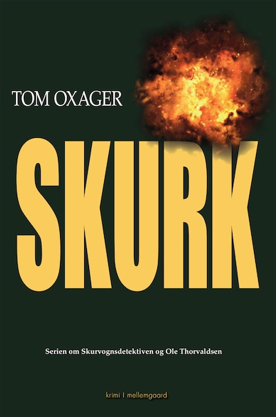SKURK – omslag til lydbogen af Tom Oxager