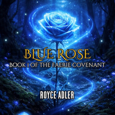 Blue Rose – omslag til lydbogen af Royce Adler