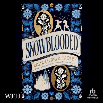 Snowblooded – omslag til lydbogen af Emma Sterner-Radley