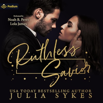 Ruthless Savior – omslag til lydbogen af Julia Sykes