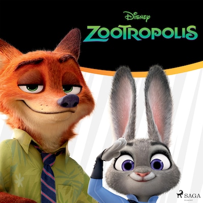 Zootropolis – omslag til lydbogen af Disney