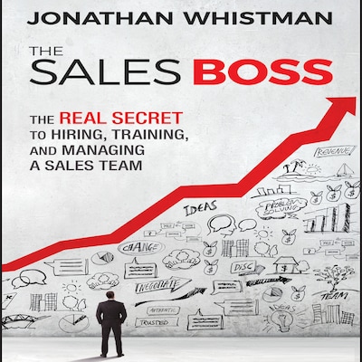The Sales Boss – omslag til lydbogen af Jonathan Whistman