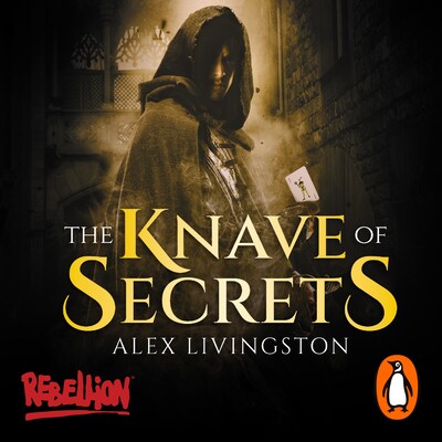 The Knave of Secrets – omslag til lydbogen af Alex Livingston