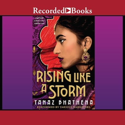 Rising Like a Storm – omslag til lydbogen af Tanaz Bhathena