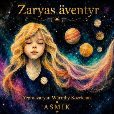 Zaryas äventyr – omslag till ljudboken av Asmik Yeghiazaryan Wärmby Kozelchuk