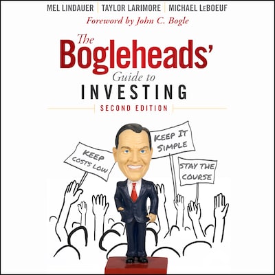 The Bogleheads' Guide to Investing – omslag til lydbogen af Mel Lindauer, Taylor Larimore, Michael Leboeuf