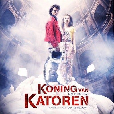Koning van Katoren – omslag van het luisterboek van Jan Terlouw