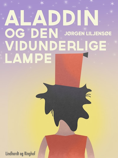 Aladdin og den vidunderlige lampe – omslag til lydbogen af Jørgen Liljensøe